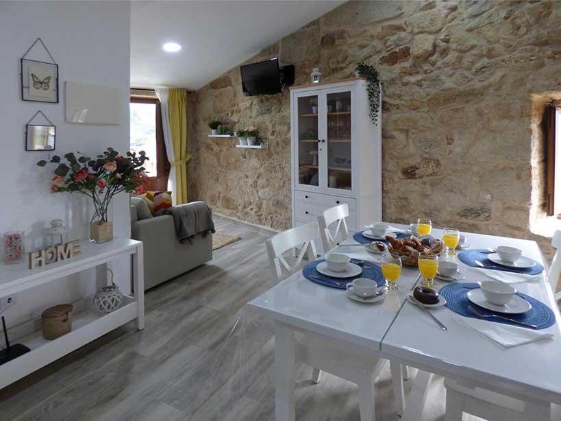 Casa Veiga Apartment ปอนเตเบดรา ภายนอก รูปภาพ